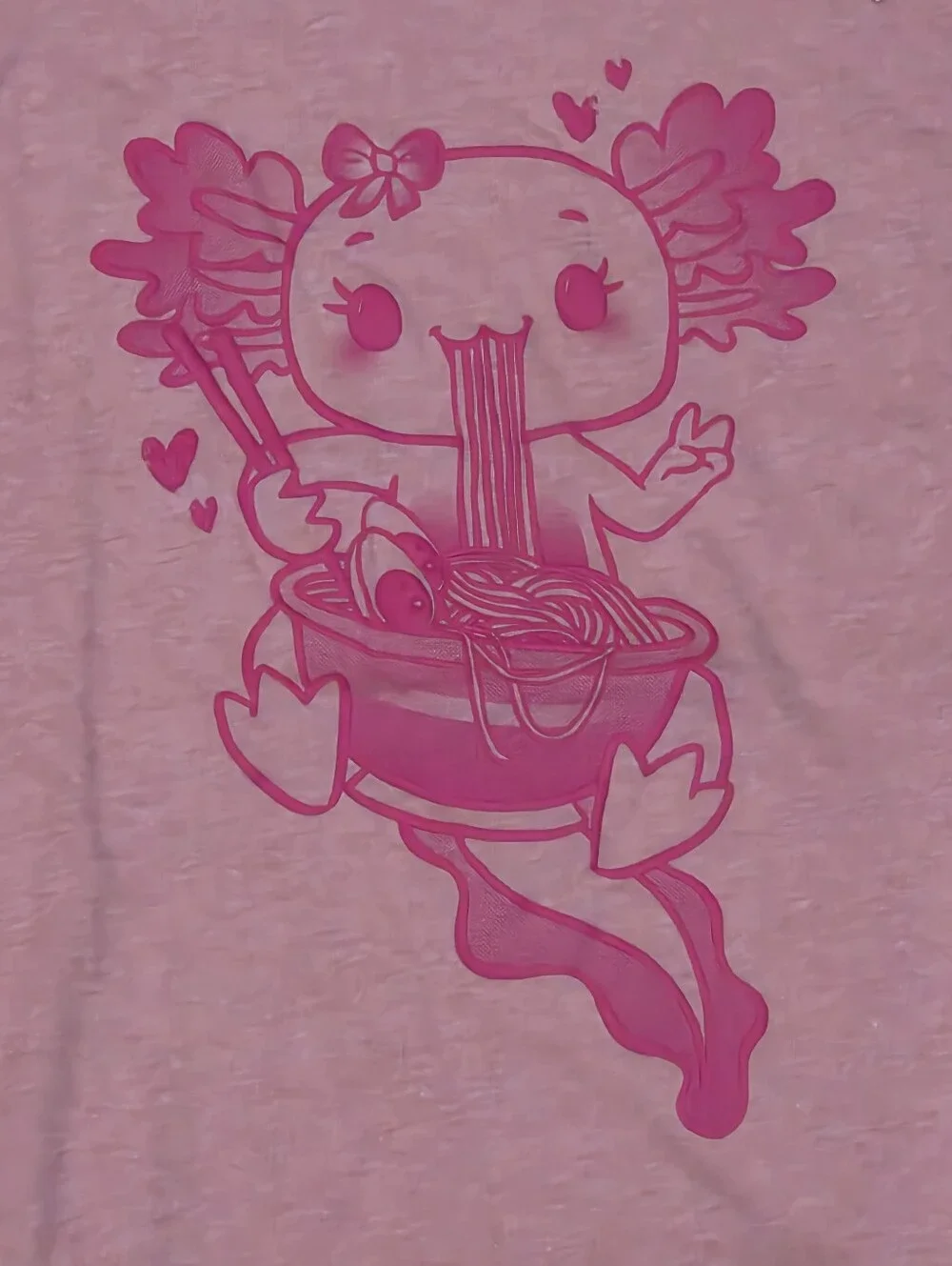 Childrens Place Ramen Graphic T-Shirt Girls L 10-12
